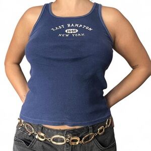 Women's Blue Tank Top